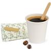Palucart 500 bicchieri in carta per caffe 90ml BIANCO(3 oz) bicchierini biodegradabili cartoncino per bevande calde cappuccino + 500 palette in legno di betulla - M