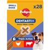 PEDIGREE DentaStix (razze piccole) Snack per cani 28pz. (4 x 110g)