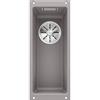 Blanco Subline lavello da cucina, 523398, Subline alluminio metallico opaco [Lavelli da Cucina > per Base Sottolavello a partire da 30 cm]