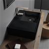 Scarabeo Teorema 2.0 lavabo sospeso, 511735BK, Teorema 2.0 nero [Lavabi > Lavabi Sospesi]