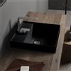 Scarabeo Teorema 2.0 lavabo da incasso, 510835BK, Teorema 2.0 nero [Lavabi > Lavabi da Incasso]
