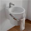Scarabeo Bucket lavamani, 880441BK, Bucket bianco opaco [Lavabi > Lavamani]