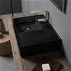 Scarabeo Teorema 2.0 lavabo sospeso, 511435BK, Teorema 2.0 nero [Lavabi > Lavabi Sospesi]