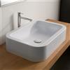 Scarabeo Next lavabo da appoggio, 8307BK, Next bianco [Lavabi > Lavabi da Appoggio]