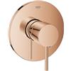 Grohe Atrio rubinetto doccia da incasso con miscelatore, 24065DA3, Atrio warm sunset [Rubinetteria Bagno > Rubinetteria Doccia]