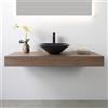 neoro n50 & rivea top La: 80 A: 12 cm in materiale di legno (HPL), BN0463WL, n50 [Mobili da Bagno > Piani e Console per Lavabo]