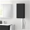 evineo ineo5 pensile con 1 anta, con maniglia incassata, BE0312BM, ineo5 [Mobili da Bagno > Mobili Complementari]