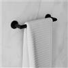 Cosmic Kubic asta portasciugamani, WJP036D1030036, Kubic nero opaco [Accessori Bagno > Portasciugamani]