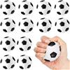Meanju Mini pallone da calcio, 12 pezzi, mini palline sportive, palline in schiuma, per bambini, softball, calcio, antistress, palloni da calcio per bambini e adulti