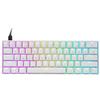 EPOMAKER SKYLOONG SK61 GK61 60% Tastiera Meccanica Retroilluminata RGB, che USB-C, optical hot swap e personalizzabili, ABS, NKRO, antipolvere, per PC/MAC/Gamer (Bianco, Gateron Ottico Rosso)