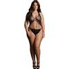 Shots Le Désir - Strappy Lace Teddy - Black
