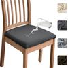 Meision Coprisedili per sedie da pranzo con laminazione TPU impermeabili set da 6, coprisedili elasticizzati jacquard rimovibili lavabili, coprisedili per cuscini sedie da pranzo per cucina, hotel