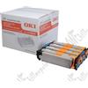 OKI 44968301 tamburo per stampante Originale 4 pz Multipack