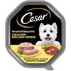 CESAR cibo umido completo per cani adulti con pollo e tacchino 150g