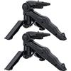 Hemobllo Supporto Da Tavolo Per Fotocamera Mini Treppiede Per Fotocamera Da 2 Pezzi Universale Con Adattatore Per Cellulare E Action Camera