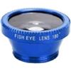 ulafbwur Lega di alluminio 3 in 1 Telefono Mobile Fish Eye Super Grandangolare Macro Lens Kit con Clip