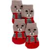 KERBL CANE CALZE BRUNO TG. M GRIGIO/ROSSO