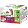 TRAINER GATTO NATURAL ADULTO STERILIZZATO MULTIPACK TONNO+MANZO CF. (12X85) GR
