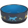 Bolletta per Cani Flamingo - Ciotola in Ceramica Antiscivolo 14x5,5 cm 500 ml