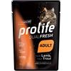 Prolife cat dual fresh adult lamb & trout 85 g