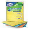 LOGEX PANNO IN SPUGNA 18X30 CM CF. 4 PZ (COLORI ASSORTITI)