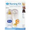 Nursing kit biberon da 120ml per animali + tettarelle di varie misure + scovolino per pulizia