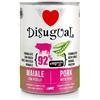 DISUGUAL CANE VEGETABLE ADULTO MAIALE & PISELLI LATTINA 400 GR