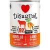 DISUGUAL Cane Vegetale Adulto Agnello & Carote Lattina 400 gr