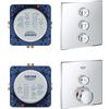 Grohe set miscelatore termostatico Grohe Grohtherm SmartControl per doccia a 4 vie - CUBE404