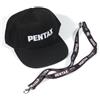 PRL) PENTAX CAPPELLO CAP ONE SIZE + KEY STRAP LACCIO PORTACHIAVI PASS LANYARD
