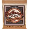 Ernie Ball Earthwood Medium Light Phosphor Bronze, Corde per chitarra acustica, diametro 12-54