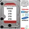 Generica Hard Disk HDD SATA 3,5 | 500GB 1TB 2TB 3TB 4TB | SCEGLI LA TUA CONFIGURAZIONE