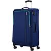 American Tourister Sea Seaker - Spinner XL, valigia, 80 cm, 92,5 L, blu (Combat Navy)