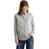 Cecil B345244 Camicia a Righe, Nero, XL Donna