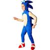 Ciao- Sonic the Hedgehog costume travestimento bambino originale SEGA (Taglia 8-10 anni)