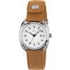 Breil Orologio TW1594 DONNA BEAUBOURG quadrante MONO-COLORE BIANCO movimento SOLO TEMPO - 3 LANCETTE QUARZO e CINTURINO PELLE DI VITELLO MARRONE