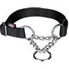 Trixie Collare Premium Semistrozzo Catena Nylon 30-40 cm . Guinzagli e Collari per cani