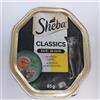 Sheba Con Vitello e pollo Pate' Classic gr 85 . Mangime Per Gatti
