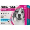 Frontline Triact 10-20 Kg 3 Pipette Antiparassitario per Cani e Cuccioli