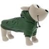 FERRIBIELLA Felpa Bosco 25 cm Verde Bosco. Abbigliamento per cani.
