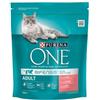 TONUS Purina One Cat Salmone e cereali adult gr 800. Cibo Secco Per Gatti