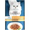 Gourmet Perle Filetti Con Tacchino gr 85. Cibo Umido Per Gatti
