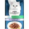 Gourmet Perle Filetti selvaggina e verdure 85 GR. Cibo Umido per Gatti