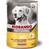 Morando Professional Adult Pate' Con Pollo e Tacchino gr 405. Cibo Umido Per Cani