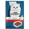 Gourmet Perle Trionfo Di Salsa Con Manzo gr 85. Mangime Umido Per Gatti.