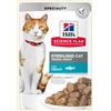 Hill's Feline busta Sterilised Trota GR.85 . Cibo Umido per gatti