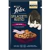 Felix Busta Sfilaccetti Rustici Con Anatra gr 80. Mangime Umido Per Gatti