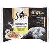 Sheba Delicatezze in Gelatina Selezione Delicata 4 X 85 gr. Cibo Umido Per Gatti