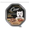 Cesar Ricette Di Campagna Con Tenero Tacchino, Manzo e Erbe gr.150 Alimento Per Cani