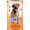 MONGE Artù bocconi Pollo kg 1,230. Cibo umido per cani